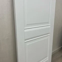 درب داخلی سفید مدل کلاسیک دو پنل
