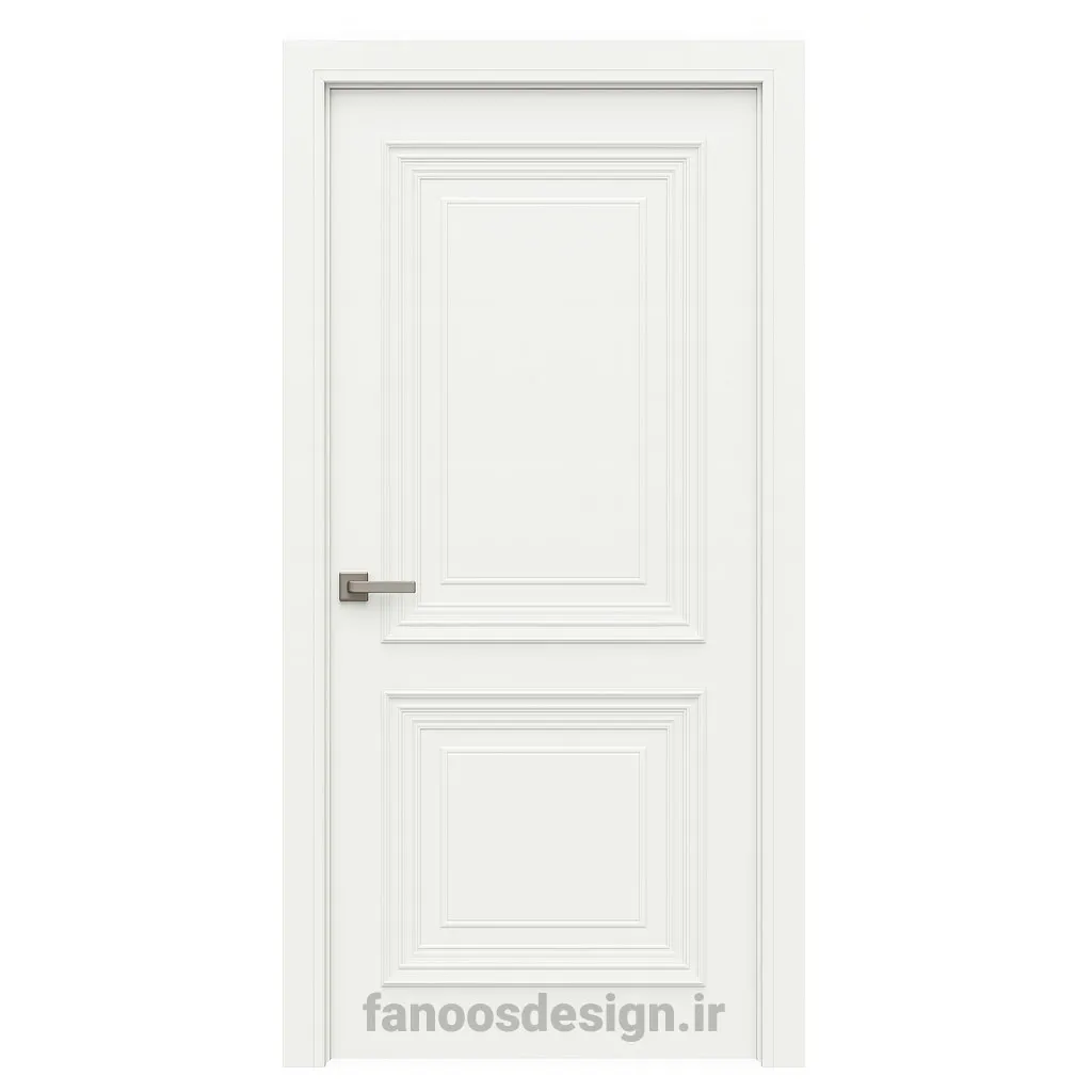درب سفید کلاسیک پلی اورتان کد 30662 1 درب سفید کلاسیک پلی اورتان کد 30662