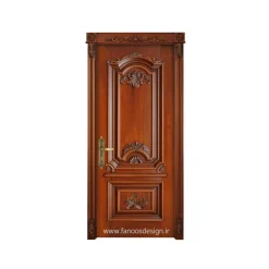 درب چوبی کلاسیک مدل آتریسا