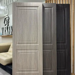 درب MDF قهوهای تیره مدل کلاسیک دو قاب برجسته کد 30279 9 درب MDF قهوهای تیره مدل کلاسیک دو قاب برجسته