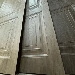 درب MDF قهوهای تیره مدل کلاسیک دو قاب برجسته کد 30279 13 درب MDF قهوهای تیره مدل کلاسیک دو قاب برجسته