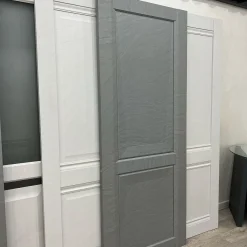 درب MDF طوسی تیره مدل مدرن دو قاب شیکر کد 30246 15 درب MDF طوسی تیره مدل مدرن دو قاب شیکر