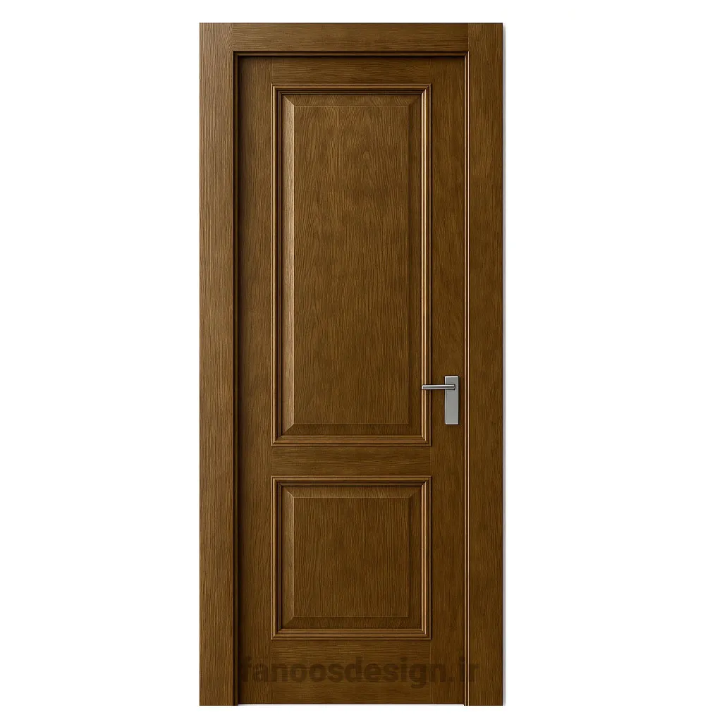 درب چوبی فندقی قابدار کلاسیک کد 30706 1 درب چوبی فندقی قابدار کلاسیک کد 30706