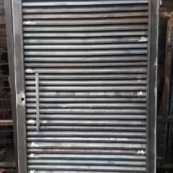 درب آهنی تاسیساتی مدل کرکرهای سنگین | مناسب موتورخانه و انبار صنعتی کد 30175 3 درب آهنی تاسیساتی مدل کرکرهای سنگین | مناسب موتورخانه و انبار صنعتی