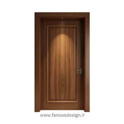 درب تمام چوب لوکس مدل وودلاین کد 30357
