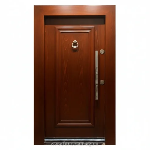 درب ضد سرقت لوکس با طراحی مدرن و کلاسیک کد 30404 7 درب ورودی چوبی لوکس مدل دولنگه با طراحی مدرن و کلاسیک کد 30404
