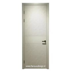 درب داخلی لوکس مدل آتریسا با طراحی پنل برجسته کد 30324