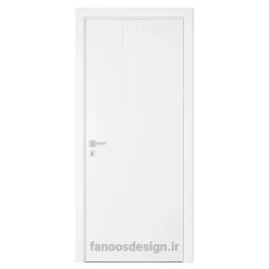 درب MDF مدرن طرح خطی