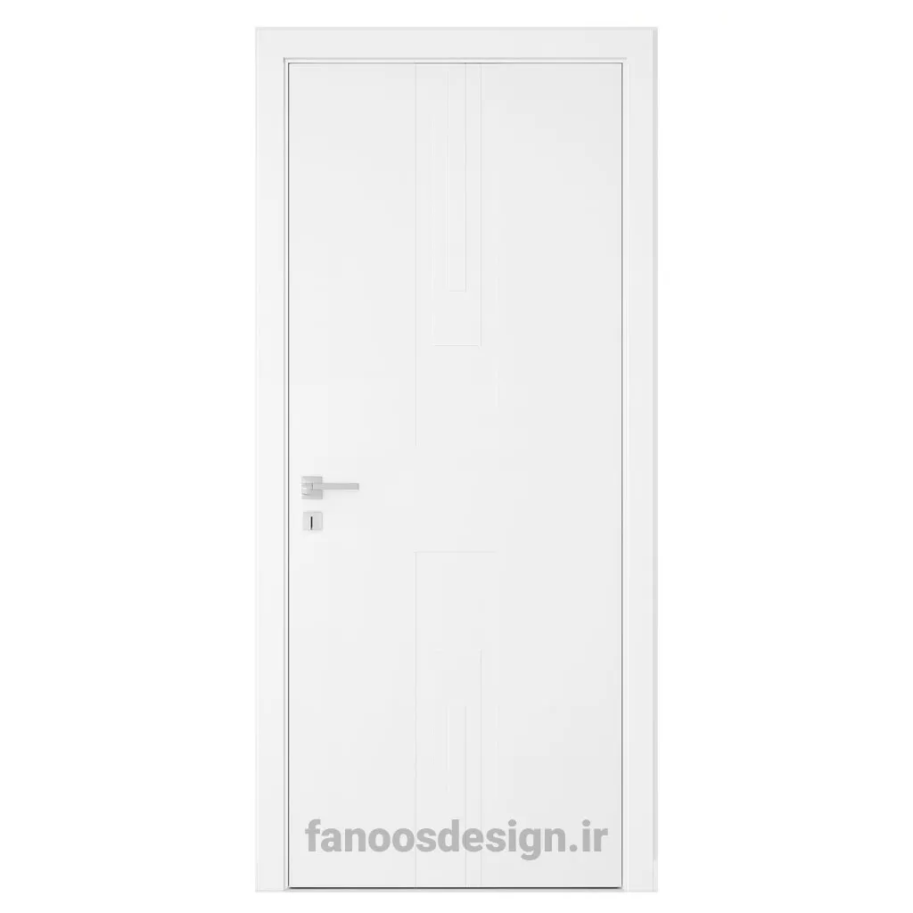 درب MDF مدرن طرح خطی کد 30676 1 درب MDF مدرن طرح خطی