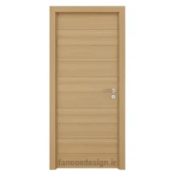 درب داخلی MDF مدرن طرح افقی