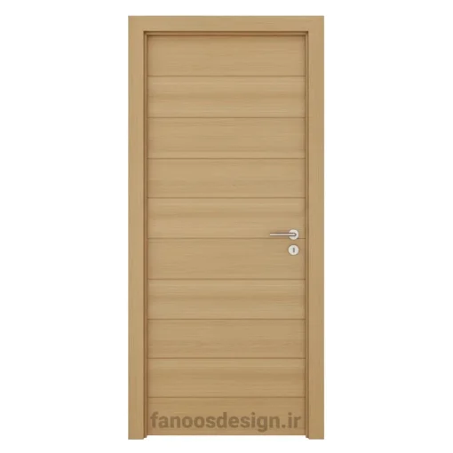 درب داخلی MDF مدرن طرح افقی