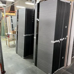 درب MDF طوسی مشکی مدرن طرح شیار افقی کد 30291 3 درب MDF طوسی مشکی مدرن طرح شیار افقی