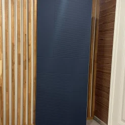 درب مدرن زرشکی شیاردار کد 30654 12 درب مدرن زرشکی شیاردار کد 30654