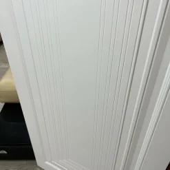 درب دکوراتیو مدرن با طرح هندسی سه‌بعدی