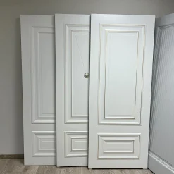 درب داخلی سفید طراحی مدرن