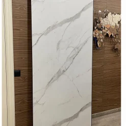 Modern door with marble design coating 1 | فانوس دیزاین تولید کننده انواع درب اتاق ، ضد سرقت، درب ورودی و ضد آل