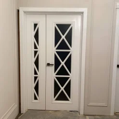 درب ورودی مدرن مدل هندسی سفید مشکی کد 30512 3 درب ورودی مدرن مدل هندسی سفید مشکی کد 30512