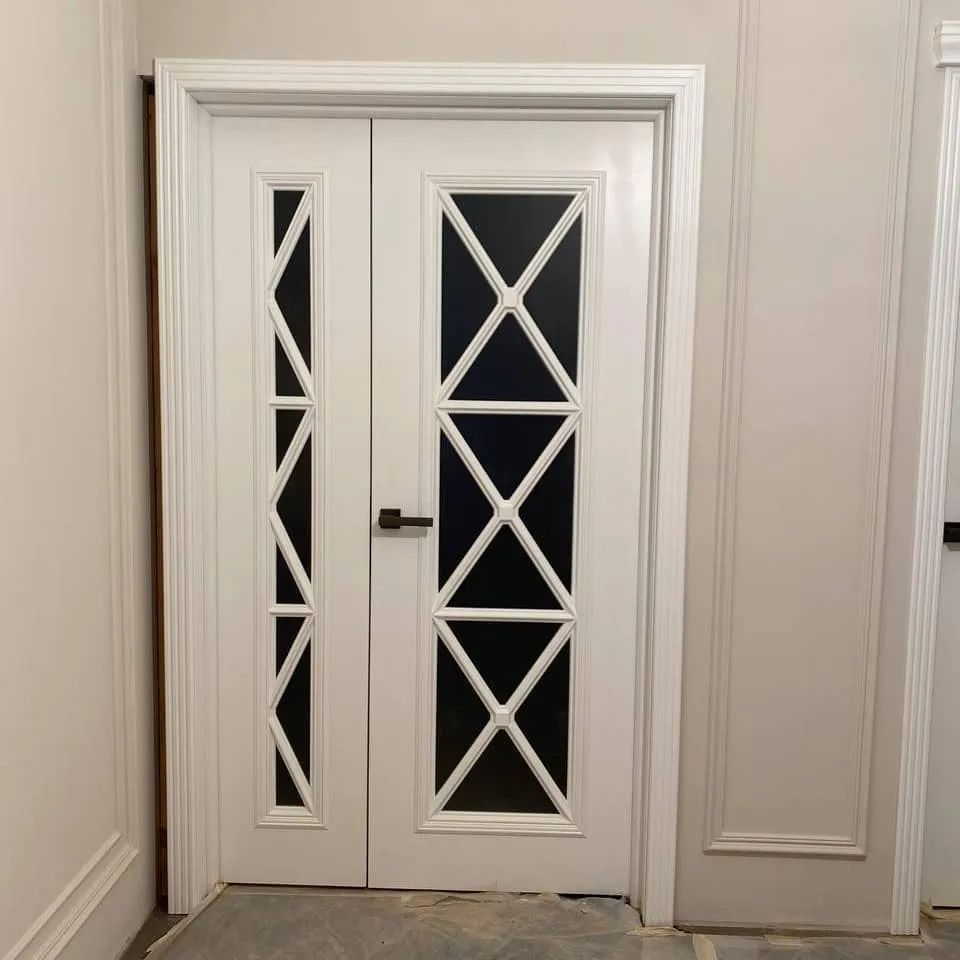 درب ورودی مدرن مدل هندسی سفید مشکی کد 30512 2 درب ورودی مدرن مدل هندسی سفید مشکی کد 30512