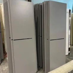 Modern gray MDF door simple minimalist 3 | فانوس دیزاین تولید کننده انواع درب اتاق ، ضد سرقت، درب ورودی و ضد آل