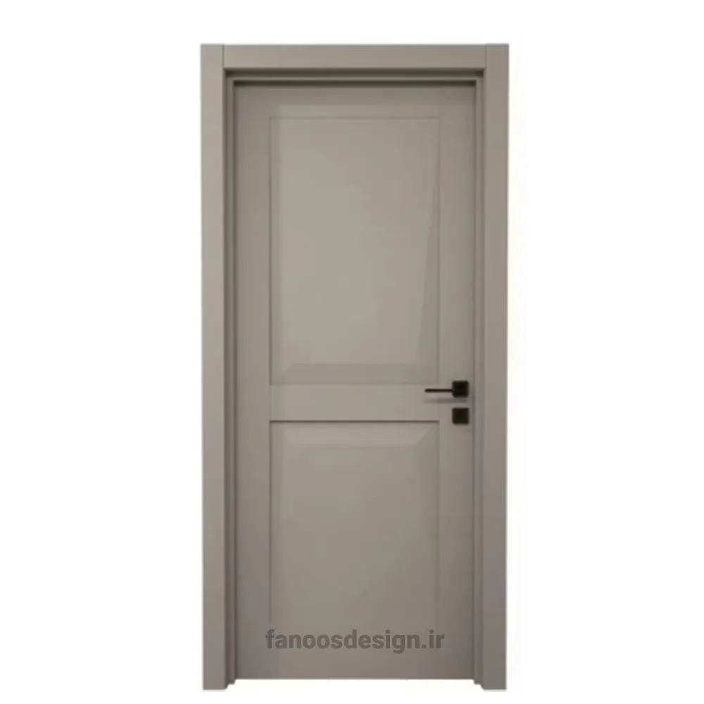 درب داخلی مدرن طوسی مدل مینیمال کد 30523 1 درب داخلی مدرن طوسی مدل مینیمال با دستگیره مشکی کد 30523
