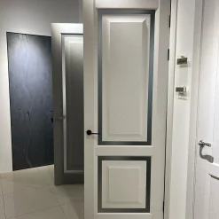 درب داخلی مدرن مدل آرتا | طراحی مینیمال با پنل برجسته و رنگ طوسی کد 30320 17 درب داخلی مدرن مدل آرتا