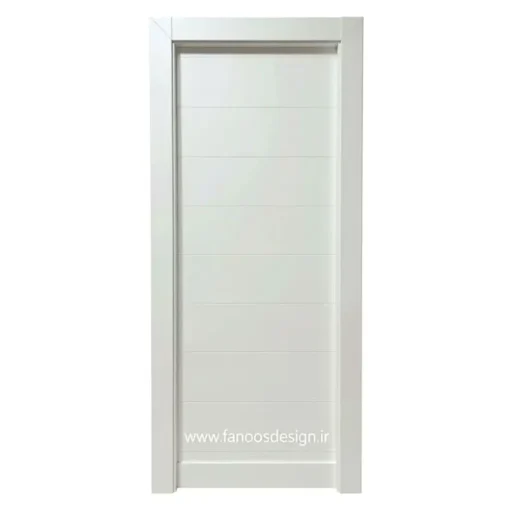 درب داخلی مدرن مدل لاین سفید کد 30339