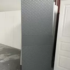 درب اتاق مدرن طرح شبکه‌ای رنگ نوک‌مدادی کد 30215