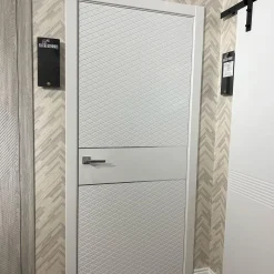 درب مدرن سفید مدل اسکاندیناوی