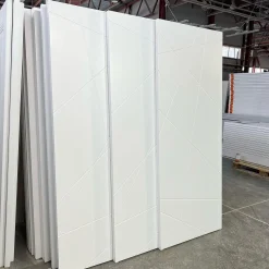 درب دکوراتیو مدرن سفید با طراحی هندسی کد 30636 9 Modern white decorative door 1 | فانوس دیزاین تولید کننده انواع درب اتاق ، ضد سرقت، درب ورودی و ضد آل