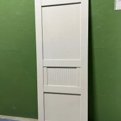 درب داخلی مدرن سفید مدل سه‌قسمتی