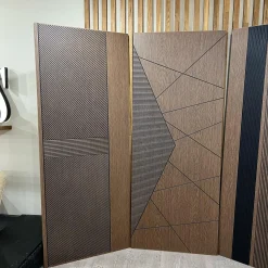 Modern wooden door black groove 17 | فانوس دیزاین تولید کننده انواع درب اتاق ، ضد سرقت، درب ورودی و ضد آل