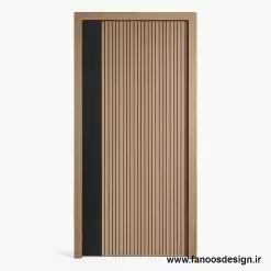 خرید درب چوبی مدرن شیار دار | قیمت و مدل‌های جدید