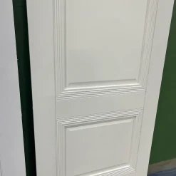 درب MDF سفید با پنل سبز زیتونی مدل نئوکلاسیک کد 30288 12 درب MDF سفید با پنل سبز زیتونی