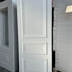 White MDF room door three frame 1 | فانوس دیزاین تولید کننده انواع درب اتاق ، ضد سرقت، درب ورودی و ضد آل