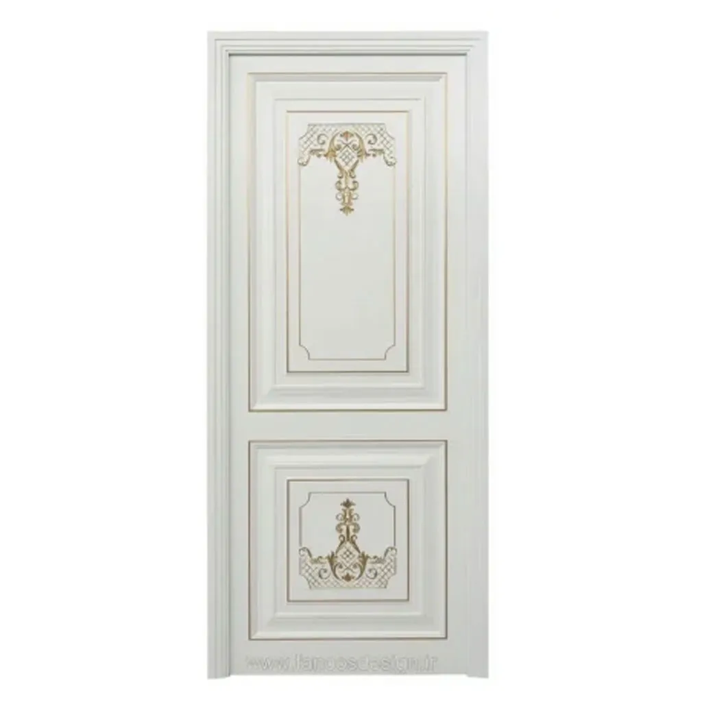 درب لوکس سفید با تزئینات طلایی مدل کلاسیک کد 30322 1 درب لوکس سفید با تزئینات طلایی مدل کلاسیک کد 30322