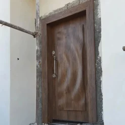 درب ضد سرقت چوبی طرح موج سهبعدی با رنگ گردویی کد 30507 3 درب ضد سرقت چوبی طرح موج سهبعدی با رنگ گردویی کد 30507