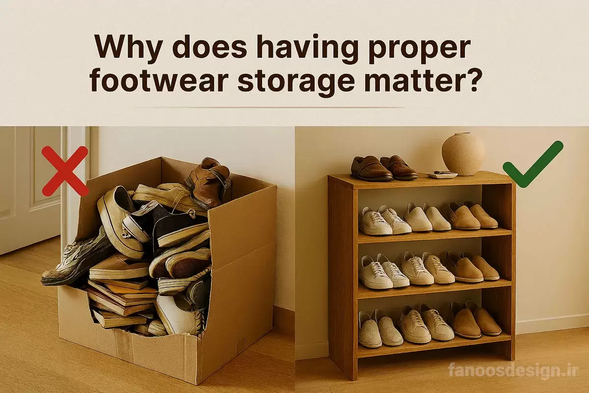 3. The best materials for shoe racks