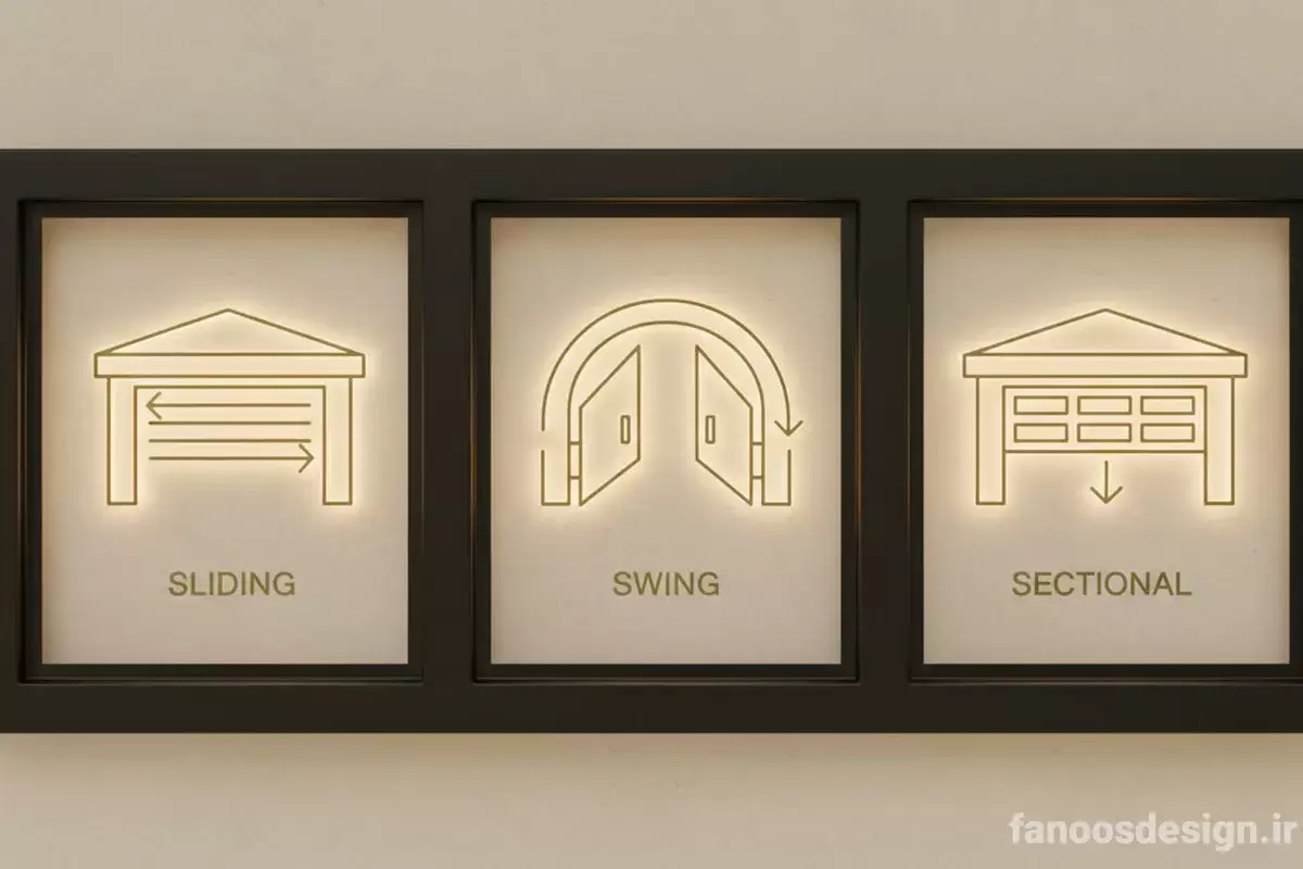 A complete guide to choosing a metal garage door2 | فانوس دیزاین تولید کننده انواع درب اتاق ، ضد سرقت، درب ورودی و ضد آل