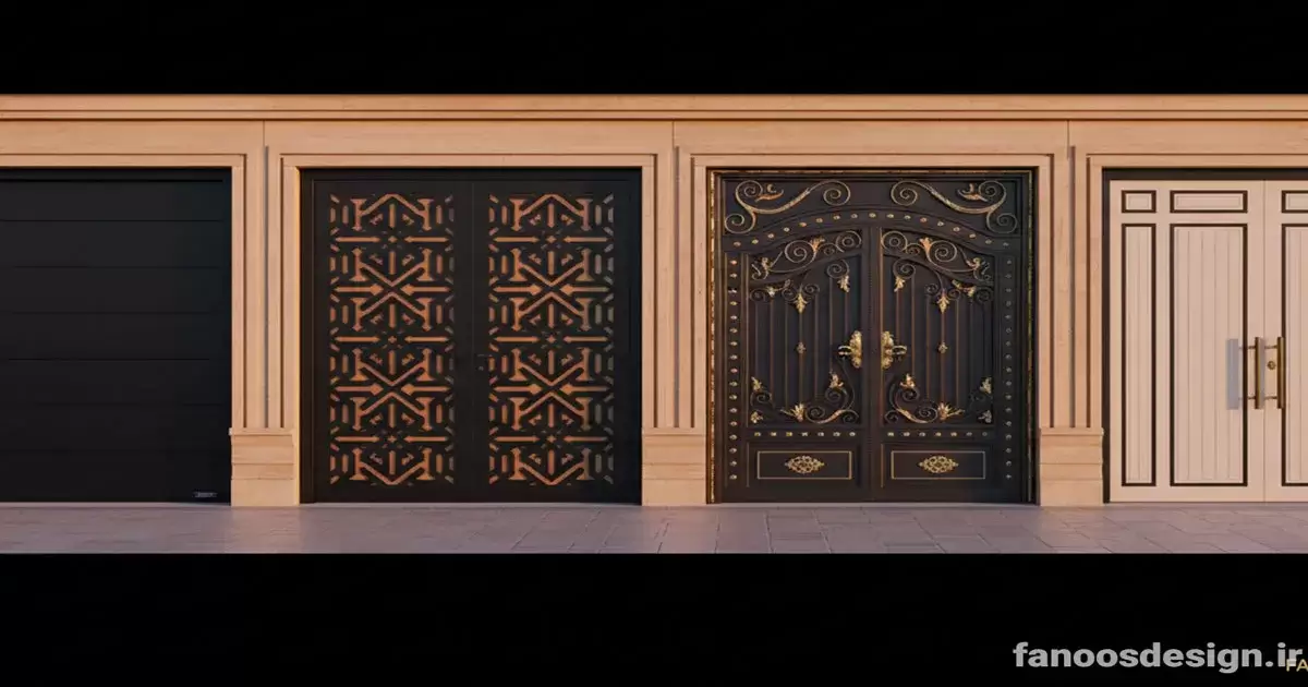 راهنمای کامل انتخاب درب پارکینگ فلزی؛ امنیت، استحکام، نوع بازشو و بهترین مدل‌ها