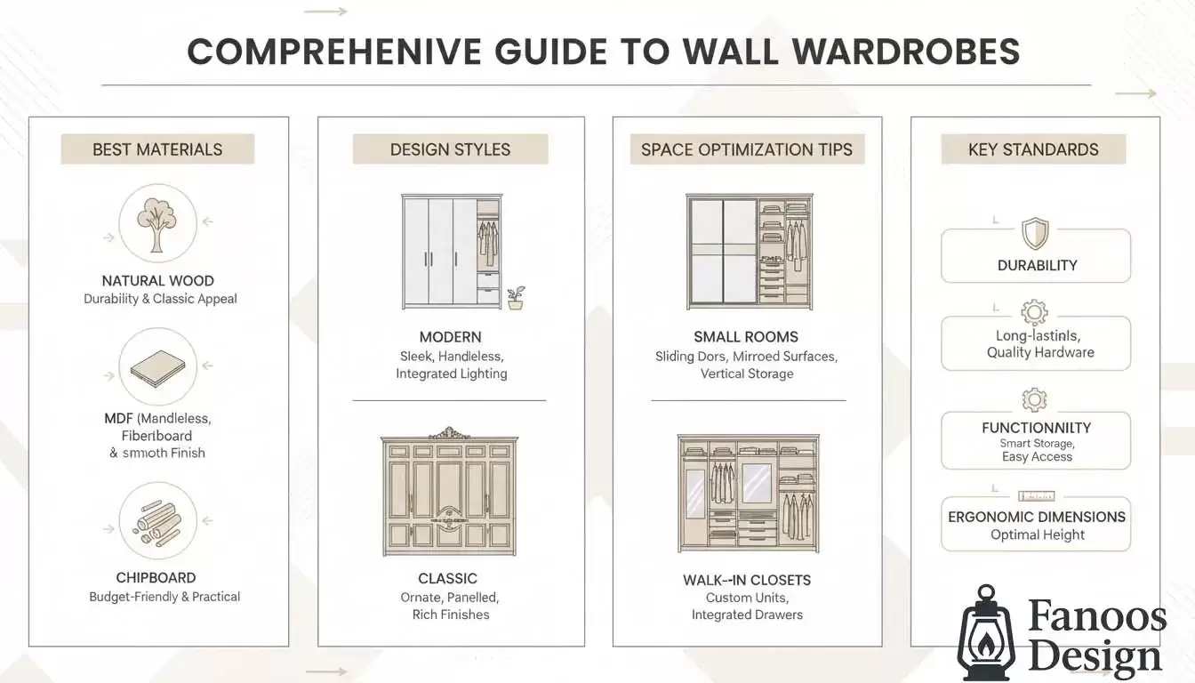 A comprehensive guide to choosing a walk in closet 1 1 | فانوس دیزاین تولید کننده انواع درب اتاق ، ضد سرقت، درب ورودی و ضد آل