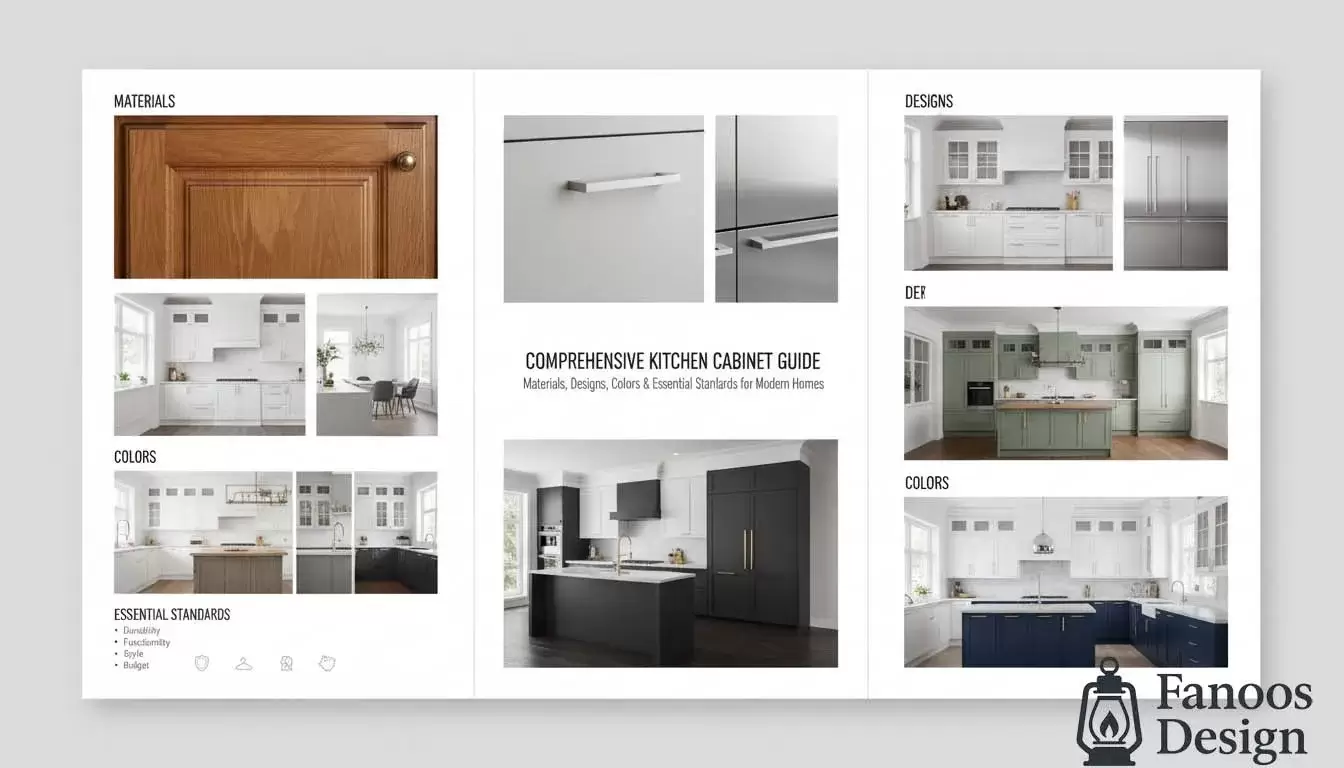 A comprehensive guide to choosing kitchen cabinets 2 | فانوس دیزاین تولید کننده انواع درب اتاق ، ضد سرقت، درب ورودی و ضد آل