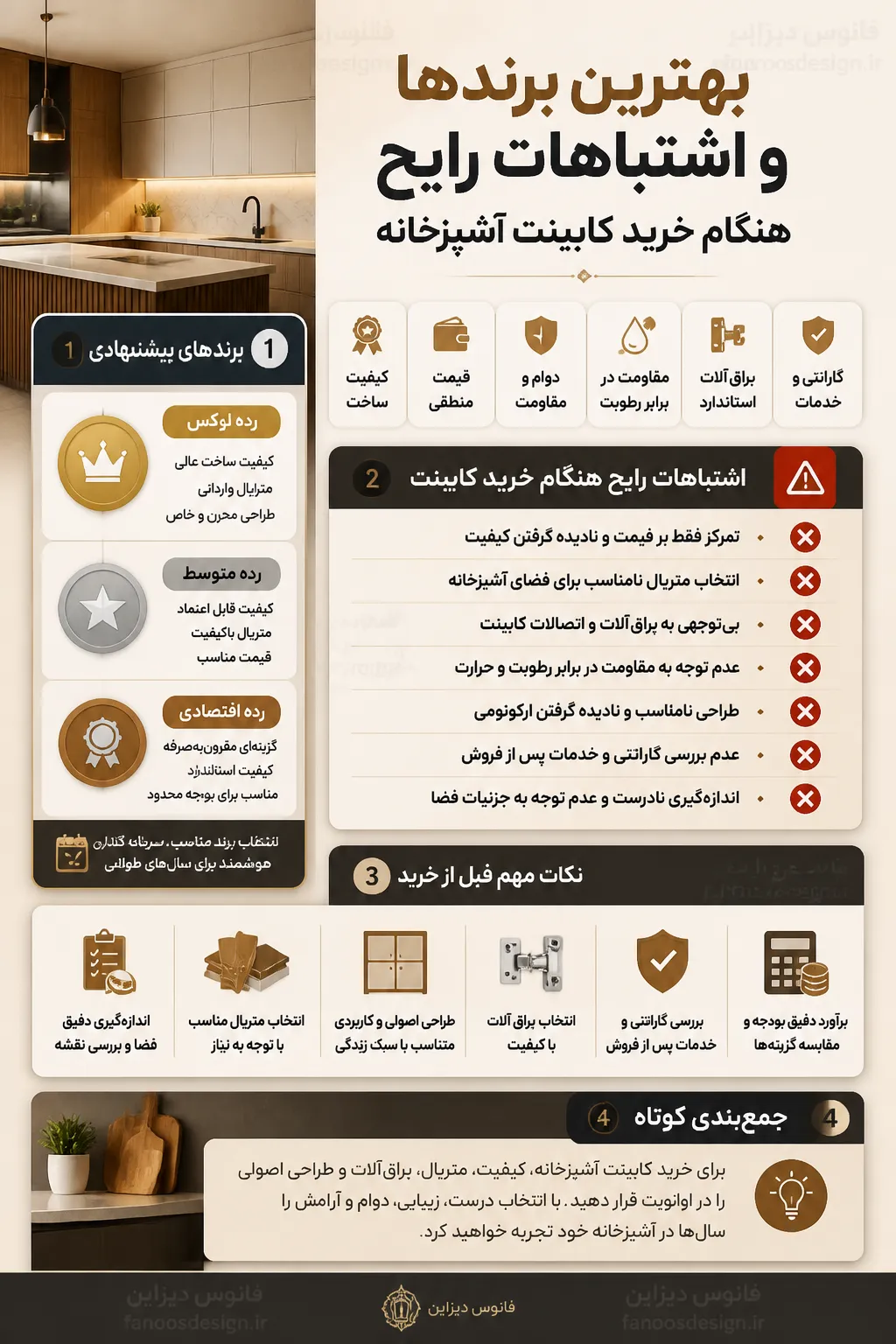 خرید کابینت آشپزخانه
