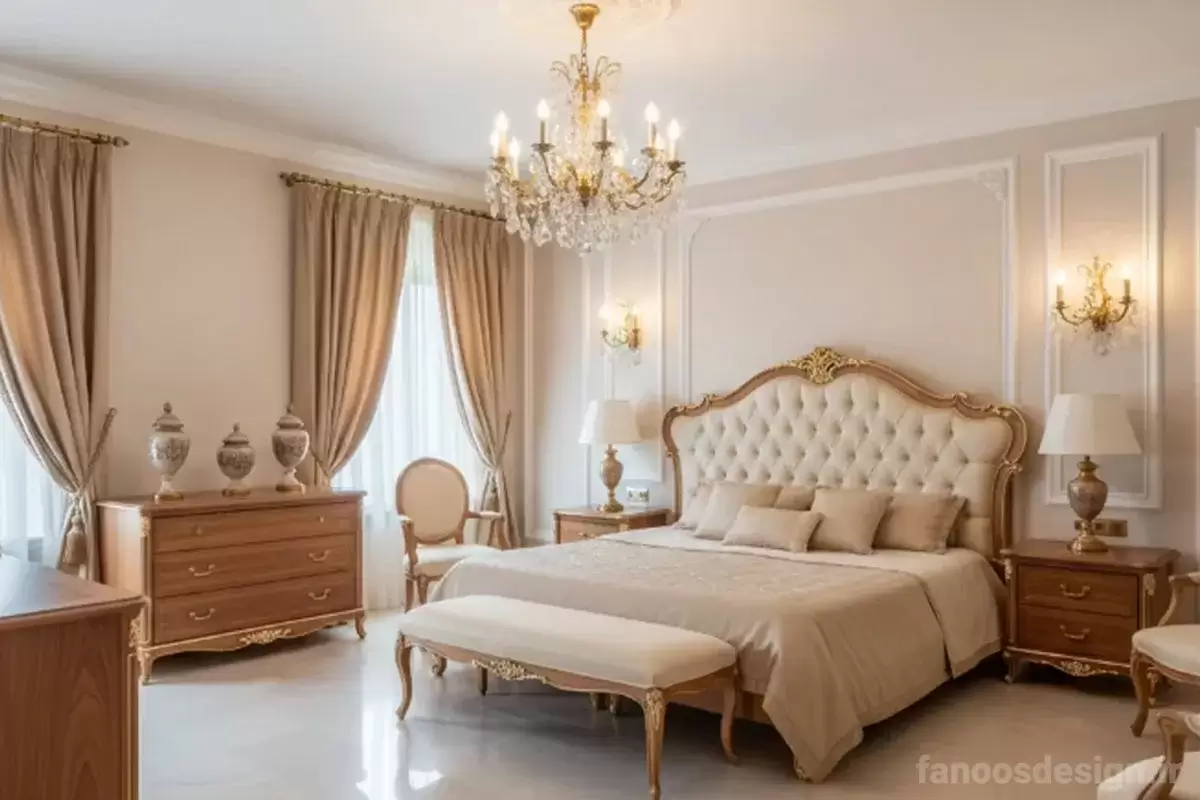 دکوراسیون اتاق خواب کلاسیک