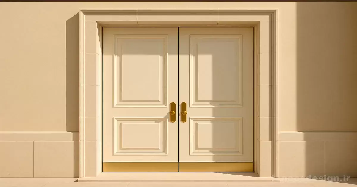 بهترین مدل‌های درب ورودی کلاسیک برای خانه‌های ایرانی؛ از نمای ساختمان تا دکوراسیون داخلی