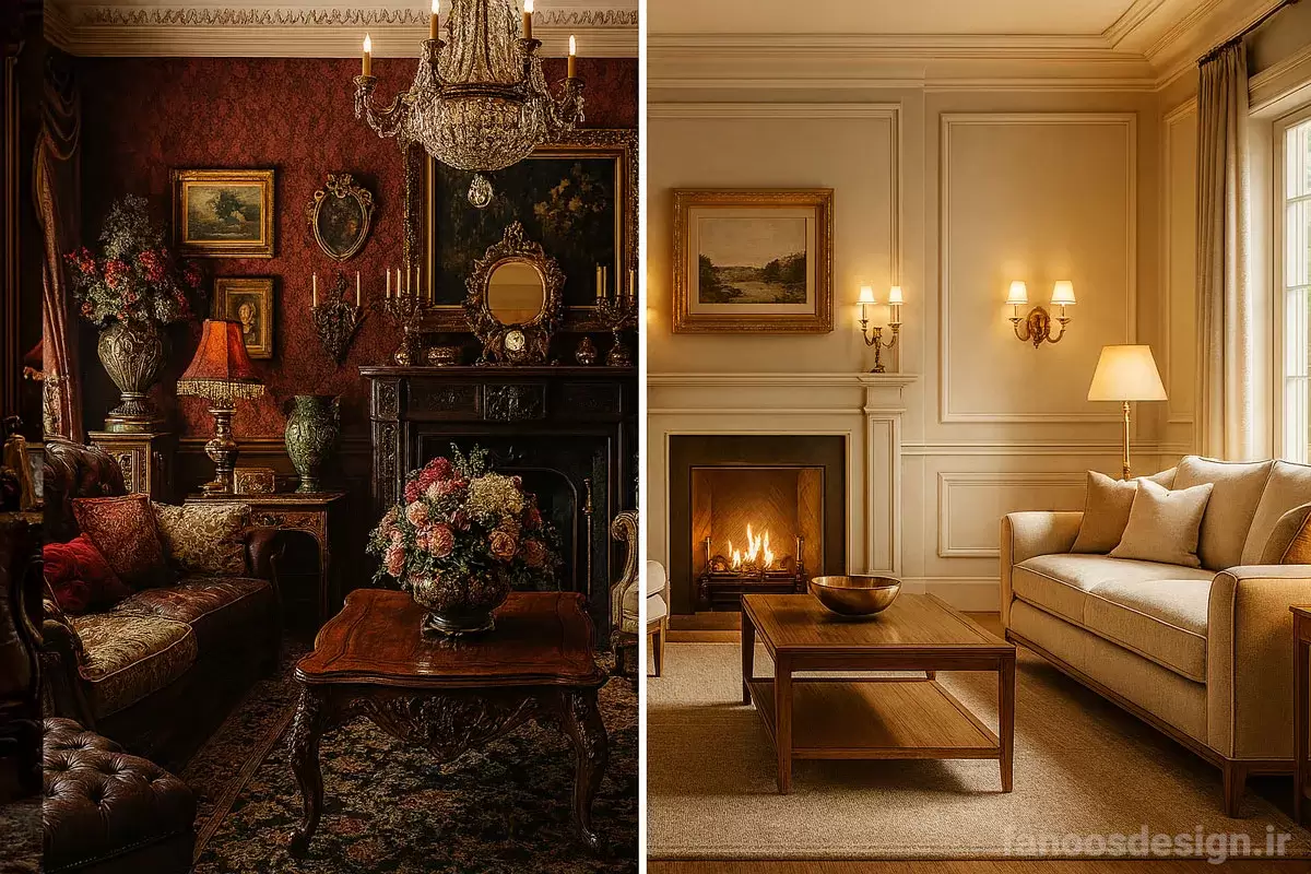 Common mistakes in classic decoration. 4jpg | فانوس دیزاین تولید کننده انواع درب اتاق ، ضد سرقت، درب ورودی و ضد آل