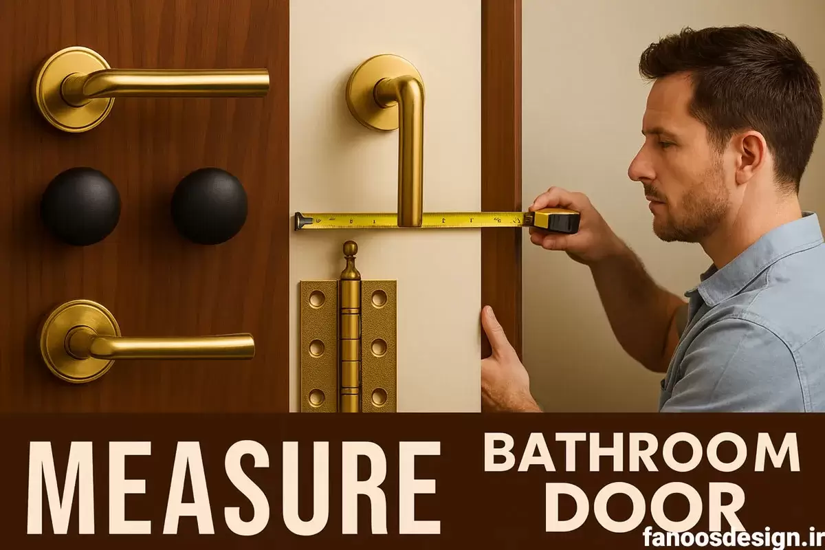 راهنمای کامل خرید درب اتاق خواب؛ چکلیست حرفهای برای انتخاب بهترین مدل 3 انتخاب یراقآلات مناسب
