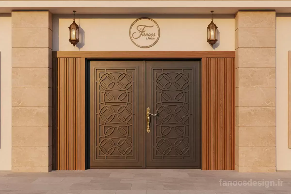 Complete guide to buying an iron yard door3 | فانوس دیزاین تولید کننده انواع درب اتاق ، ضد سرقت، درب ورودی و ضد آل