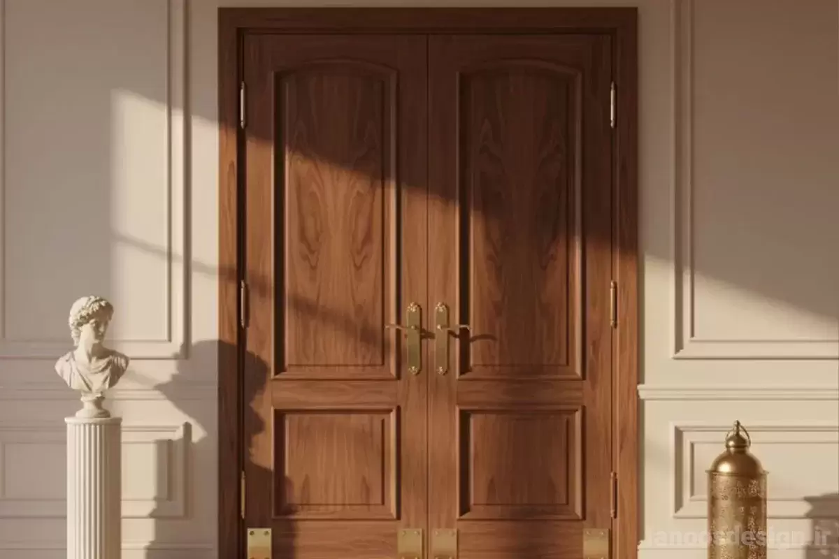 Door color in classic decoration 3 | فانوس دیزاین تولید کننده انواع درب اتاق ، ضد سرقت، درب ورودی و ضد آل