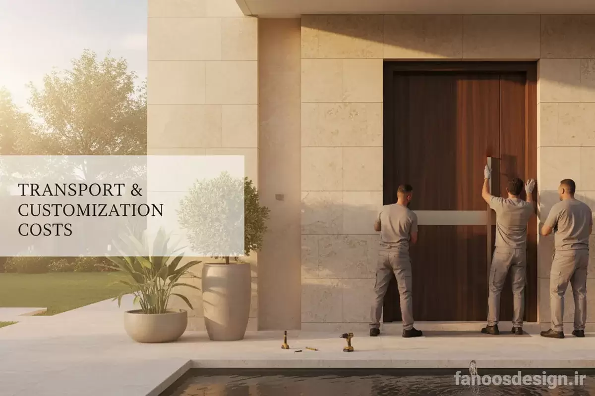 هزینه پایه خود درب ورودی