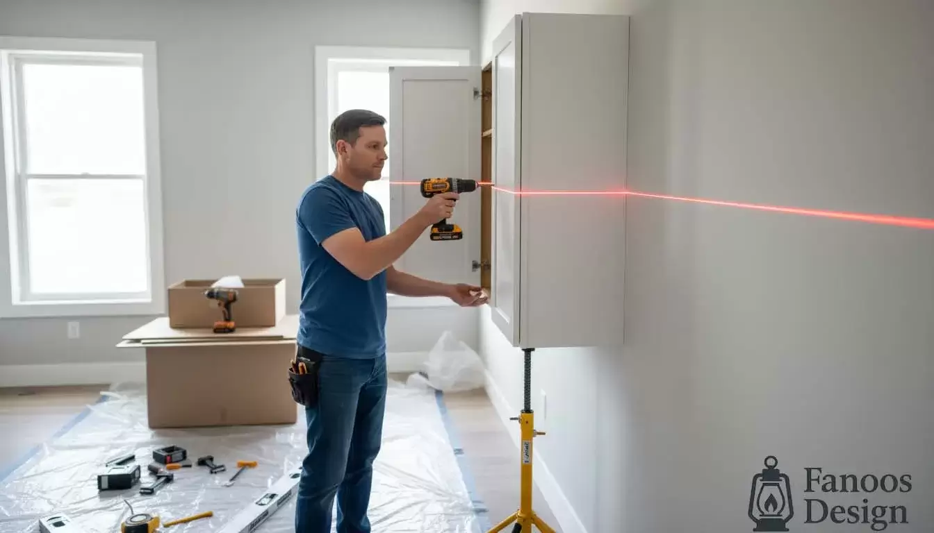 Important tips for installing and maintaining kitchen cabinets 1 | فانوس دیزاین تولید کننده انواع درب اتاق ، ضد سرقت، درب ورودی و ضد آل